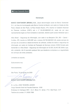 Banco Real / Santander
