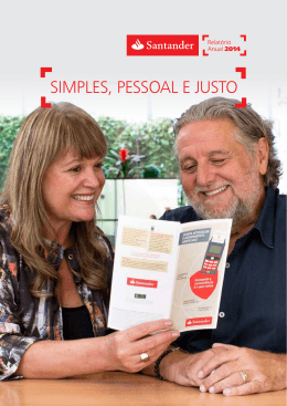 SIMPLES, PESSOAL E JUSTO