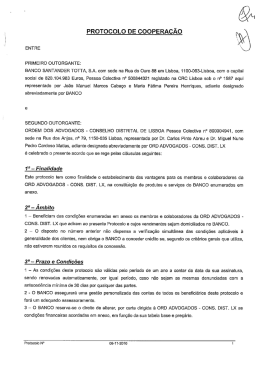 Protocolo - Santander