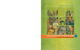 Relat&oacute;rio Mundial da Sa&uacute;de - World Health Organization