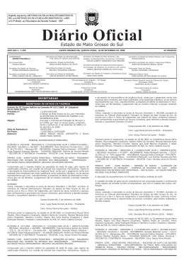 Di&aacute;rio Oficial n. 7.299