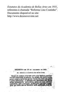 Statutes 1831 - DezenoveVinte