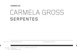SERPENTES - Galeria Vermelho