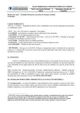 Material de apoio_ Roteiro de Aula_Trabalho Portuário