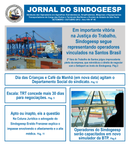 JORNAL DO SINDO GE ESP