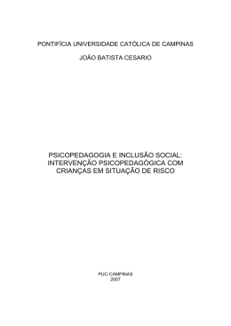 Joao Batista Cesario.. - Biblioteca Digital da PUC