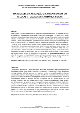 iv col&oacute;quio internacional de pol&iacute;ticas e pr&aacute;ticas curriculares