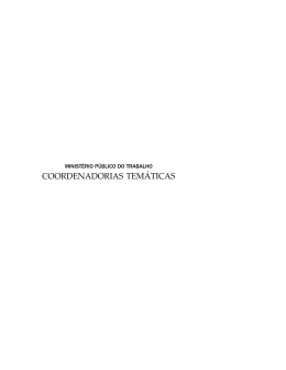 ESMPU - Coordenadorias Tem&aacute;ticas 6&ordf; Revis&atilde;o.pmd