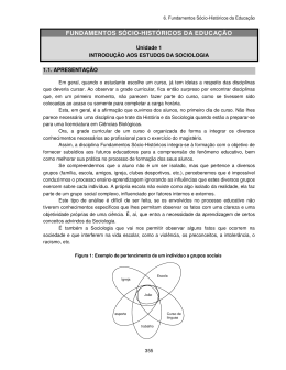 Fundamentos S&oacute;cio-Hist&oacute;ricos da Educa&ccedil;&atilde;o