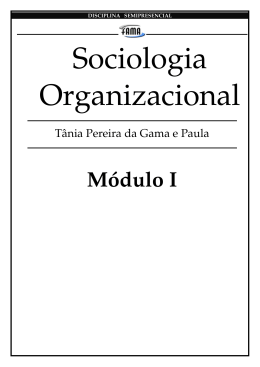 DISCIPLINA SEMIPRESENCIAL