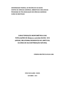 Disserta&ccedil;&atilde;o C&acirc;ndida Beatriz da Silva Lima