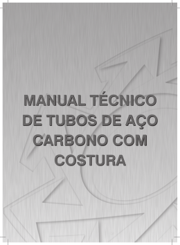 manual t&eacute;cnico de tubos de a&ccedil;o carbono com