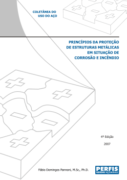 princ&iacute;pios da prote&ccedil;&atilde;o de estruturas met&aacute;licas em situa&ccedil;&atilde;o