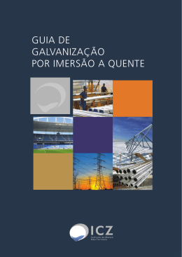 Guia de Galvaniza&ccedil;&atilde;o por Imers&atilde;o a Quente