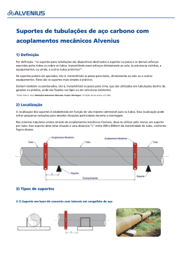 Ó`šALVENIUS Suportes de tubulações de aço carbono com