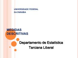 Aula 5 - DE/UFPB - Universidade Federal da Paraíba