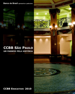 CCBB SÃO PAULO - Banco do Brasil