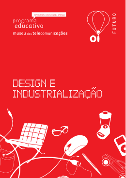 DESIGN E INDUSTRIALIZAÇÃO