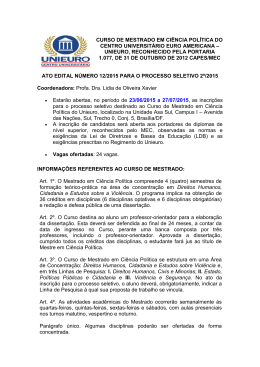 Edital 2 2015 &ndash; Clique aqui