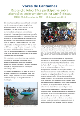 Cantanhez - Plataforma Portuguesa das ONGD