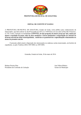 Edital Convite 014-2014