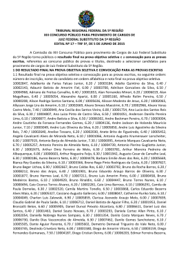 Edital n. 17 - CESPE / UnB