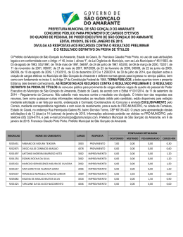 Resultado definitivo - Pr&oacute;