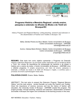 Programa Hist&oacute;ria e Mem&oacute;ria Regional: unindo ensino
