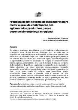 PDF - Revista Brasileira de Gestão e Desenvolvimento Regional