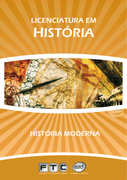 HIST&Oacute;RIA MODERNA