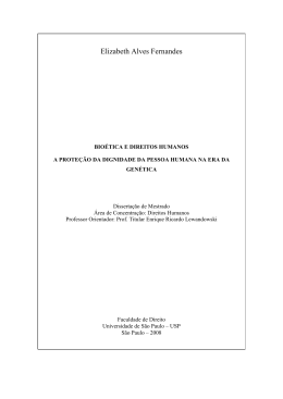 Elizabeth Alves Fernandes - Biblioteca Digital de Teses e