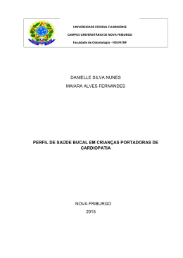 DANIELLE SILVA NUNES MAIARA ALVES FERNANDES PERFIL