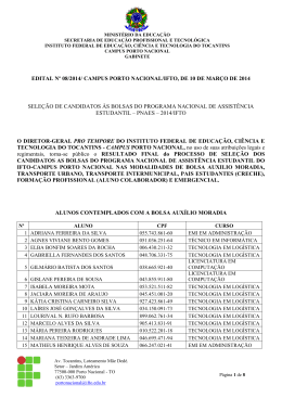 resultado final - Campus Porto Nacional