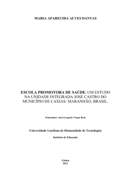 Disserta&ccedil;&atilde;o atualizada ULHT