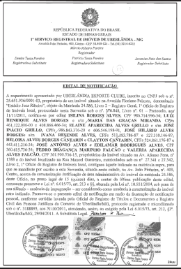 3 EDITAIS - 15cm e 12cm