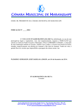 2014 - C&acirc;mara Municipal de Maranguape
