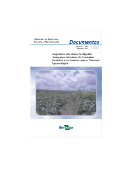 Diagn&oacute;stico das &Aacute;reas de Algod&atilde;o (Gossypium - Ainfo
