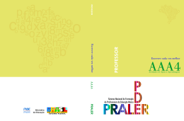 PRALER aaa4 - Minist&eacute;rio da Educa&ccedil;&atilde;o