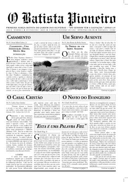 CASAMENTO UM SERVO AUSENTE O CASAL CRISTÃO