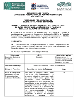 servi&ccedil;o p&uacute;blico federal universidade federal rural de pernambuco