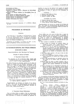 l 626 - Presid&ecirc;ncia da Rep&uacute;blica