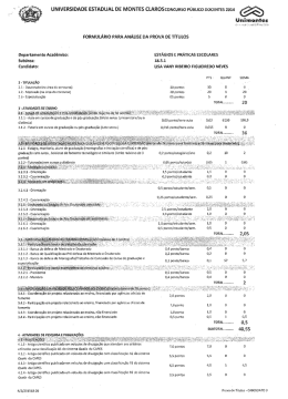 universidade estadual de montes clarúscúncurso público