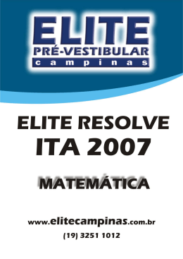 PDF - Elite Pré-Vestibular