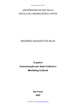 EDUARDO AUGUSTO DA SILVA