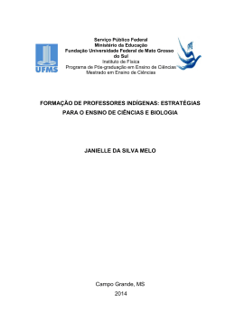 estrat&eacute;gias para o ensino de Ci&ecirc;ncias e Biologia