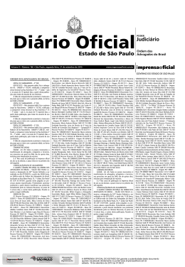 Judici&aacute;rio - Imprensa Oficial