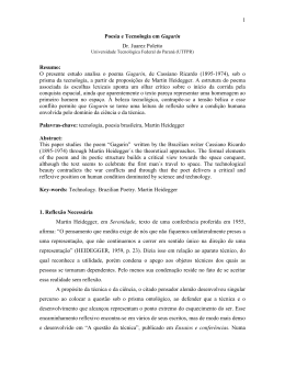 1 Poesia e Tecnologia em Gagarin Dr. Juarez Poletto