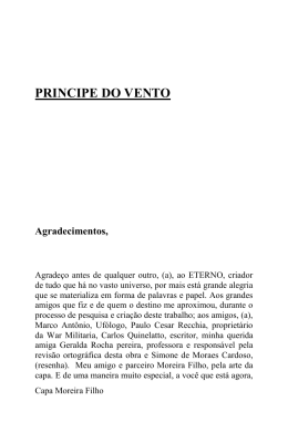 PRINCIPE DO VENTO