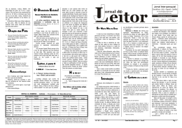 Leitor, &eacute; para ti H umor Introdu&ccedil;&atilde;o