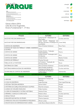 5&ordm; Ano - Escola Parque